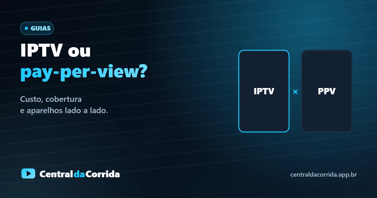 IPTV ou pay-per-view para esportes: comparativo honesto de custo e cobertura