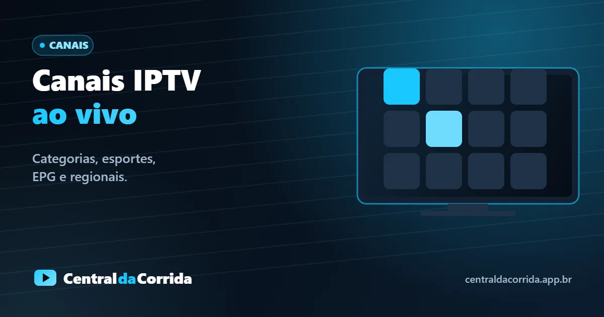 Canais IPTV ao vivo: o que há em cada categoria e o que esperar de qualidade