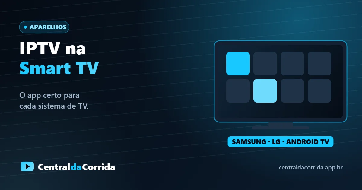 IPTV na Smart TV: o app certo para cada sistema e a TV pronta para o jogo