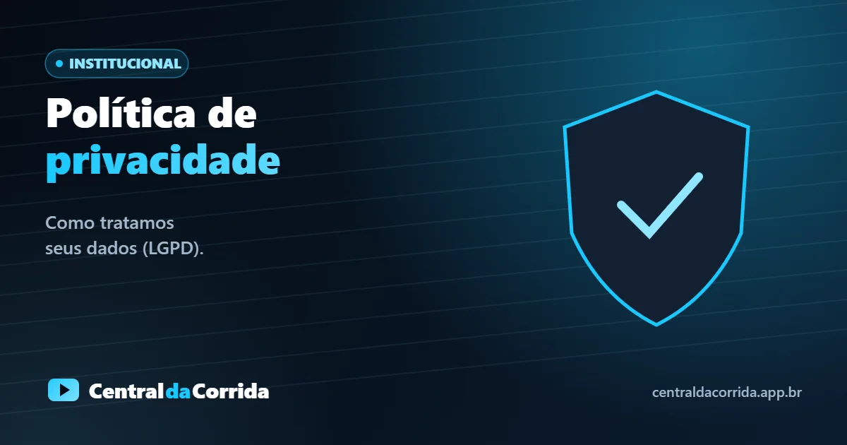 Política de privacidade: como tratamos seus dados